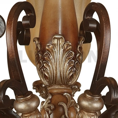 Подвесная люстра N-Light 706 706-09-52 antique silver + dark brown