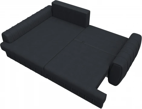 Диван угловой Лига-057 НПБ угол левый Лига Диванов (Замша) арт.129282L