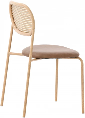 Стул Equilibrium Enigma Hesby Экокожа/Коричневый арт.HSBI_DC2246_brown