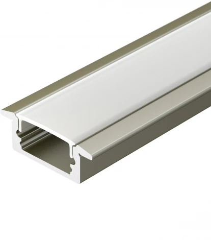 Профиль LINE-2308-F-2000 ANOD OLIVE GREY (Arlight, Алюминий) 038440