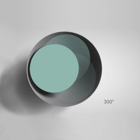 Бра Twirl D32 Grey/Green ImperiumLoft Twirl01 (204163-26) (LED, 220V)