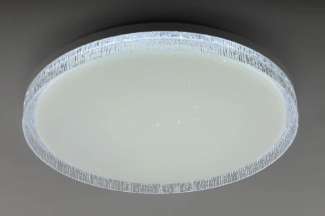 Потолочный светильник светодиодный с пультом с регулировкой цветовой температуры ЭРА SPB-6 Gloss 84W-3K-6,5K-RC