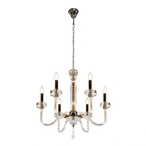 Подвесная люстра iLamp Vibe P9474-6 Nickel