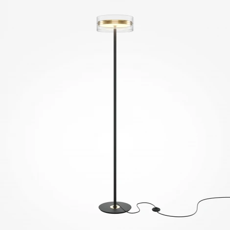 Торшер Maytoni Dress code MOD348FL-L24BBS3K (LED, 220V, выключатель, круглые)