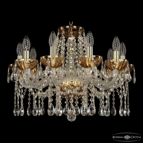 Подвесная люстра Bohemia 5413 5413/10/200 G Amber/M-1H