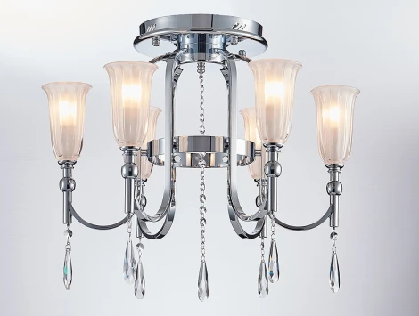 Потолочная люстра Newport 4800 4806/PL chrome (220V)