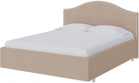 PROxSON Кровать Classic (Ткань: Велюр Forest 730 Миндальный) 200x190