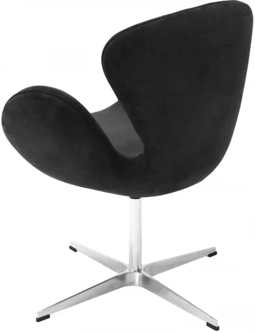 Кресло SWAN CHAIR графит, искусственная замша Bradex Home FR 0650