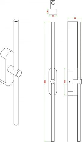 Настенный светильник Zortes Mavy ZRS.90610.02
