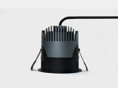 Светильник встраиваемый 12Вт 55° IP65 черный 4000К поворотный SWG RC RC-D84-12-BL-NW65