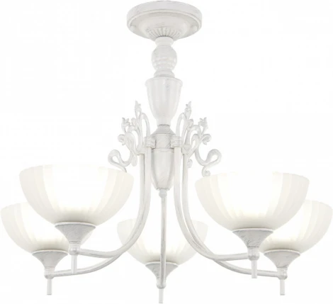 Потолочная люстра на штанге Arte Milano AM340049 340049/5 WT+SL (220V)