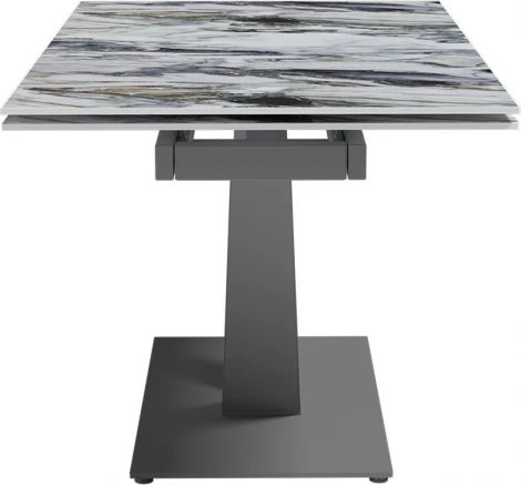 Стол раскладной Malibu (140+40+40), керамика глянцевая Cold Jade Top Concept арт.21356