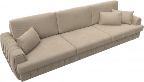 Диван прямой Лига-057 НПБ Лонг Лига Диванов (Велюр) арт.129239