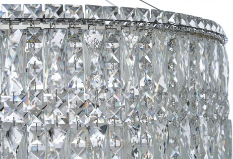 Подвесная люстра Arti Lampadari Ovindoli Ovindoli L 1.5.80.100 N (LED, 220V, на тросе, круглые)