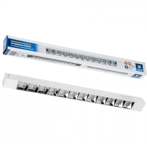 Трековый светильник однофазный, светодиодный 4000К 220V 30W Volpe ULB-Q282 ULB-Q282 30W/4000K WHITE