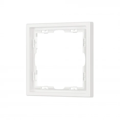 Рамка пластиковая FRM-NOBE-SFPL-1-WH (Arlight) 054211