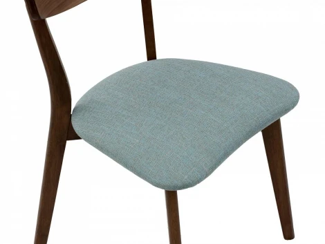 Стул Oxville ОГОГО 463881 (голубой, орех)