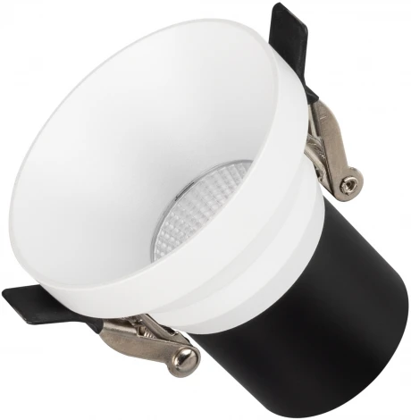 Светильник встраиваемый LED MS-VOLCANO-BUILT-R65-6W Warm3000 (WH, 38 deg, 230V) (Arlight, IP20 Металл) 033662