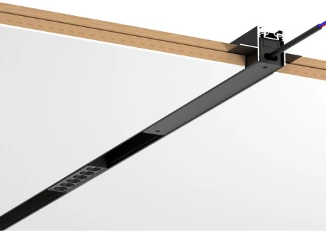 Шинопровод под гипсокартон встраиваемый магнитный 48V Aployt Magnetic track 48 APL.0173.00.200