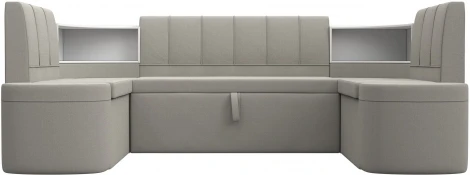 Диван кухонный П-образный Тефида Лига Диванов (Рогожка) арт.125850