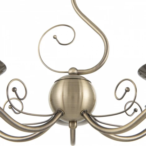 Подвесная люстра Arte Milano Amalfi-9934 339934/5 AB (220V, на цепи, подсвечник, свеча)