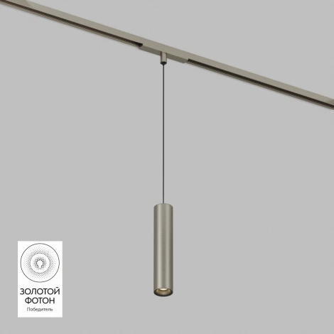 Трековый светильник для магнитного шинопровода Denkirs Shine Spot DK5744-DN 48V 8W темный никель (LED, круглые)