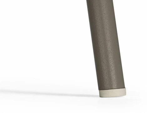 Обеденный стул Лео Woodville (Металл,Велюр/Серый,Капучино) арт.615186