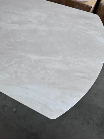 Стол KAI 140 TL-109 поворотная система раскладки, испанская керамика / Темно-серый / Черный М-City