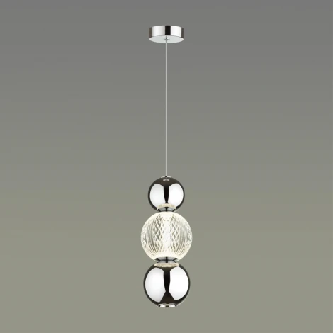 Подвесной светильник Crystal 5007/7LA Odeon Light (LED, 220V, на проводе, шарики)