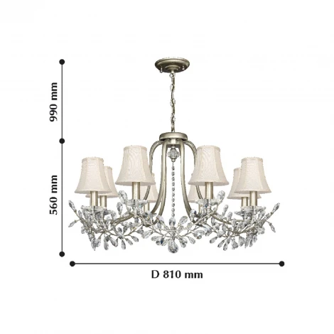 Подвесная люстра Favourite Glory 2171-8P