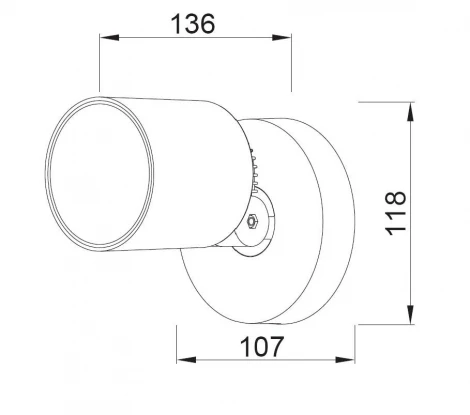 Прожектор уличный Oasis Light W6092-3К