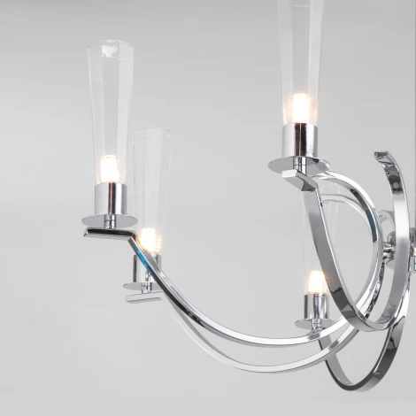 Потолочная люстра на штанге Rosher 60141/8 хром (220V)