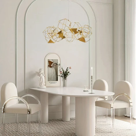 Подвесной светильник светодиодный Eurosvet Uma 90369/12 медь (220V, на тросе)