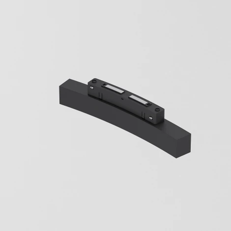 Трековый светильник магнитный Downlight для радиусного шинопровода Elektrostandard Slim Magnetic 85185/01 6W 4200K Intenso чёрный Ø 1200мм (LED, 48V)