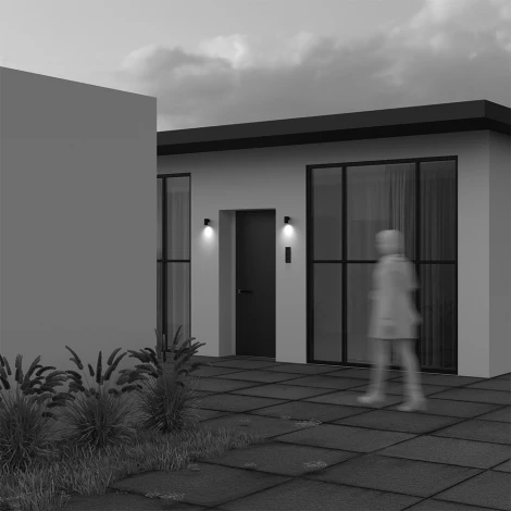 Архитектурная подсветка IP54 Maytoni Clyde O493WL-01B (220V, круглые)