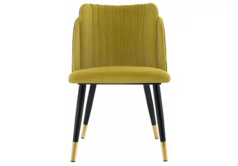 Обеденный стул на металлокаркасе Woodville Orly khaki / green 11784