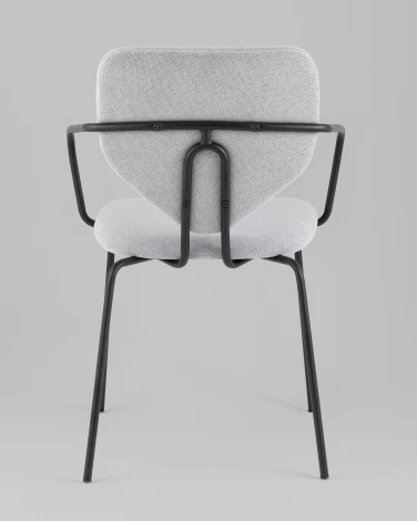 Стул обеденный Masey с подлокотниками серый Stool Group арт.УТ000039586