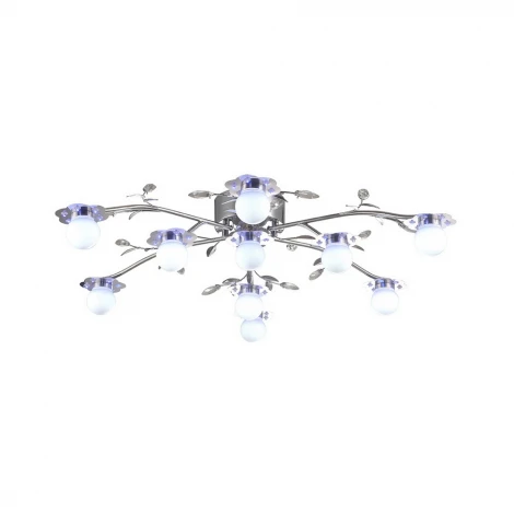 Потолочная люстра IDLamp Lucian 227/10PF-Chrome