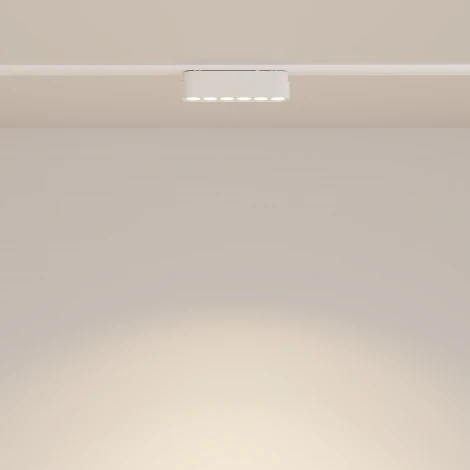 Трековый светильник Points Radity 3000K 6Вт 36° LED (магнитный) Maytoni Technical TR082-1-6W3K-M-W (48V)