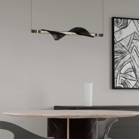 Подвесной светильник Lightera Waves LE119L-98B (LED, 220V, на проводе)