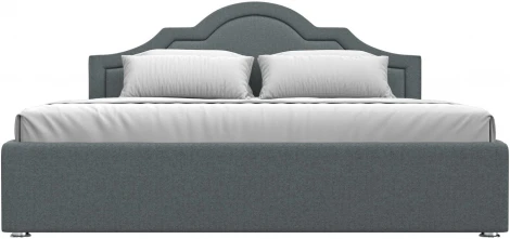 Кровать интерьерная Афина 180 (Серый/Рогожка) Лига Диванов арт.123048