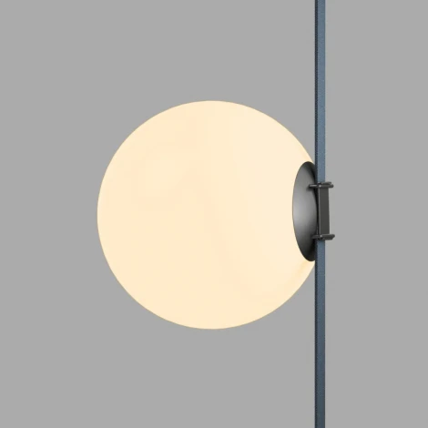 Трековый светильник низкоковольтный для ременной системы LED 48V Denkirs Belty Orb DK5555-BK (шар)