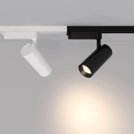 Трековый однофазный светильник LED LGD-GERA-2TR-R60-15W Day4000 (BK, 15 deg, 230V) (Arlight, IP20 Металл) 055002