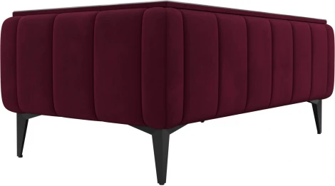 Стол Лига-045 (Бордовый/Микровельвет) Лига Диванов арт.122345