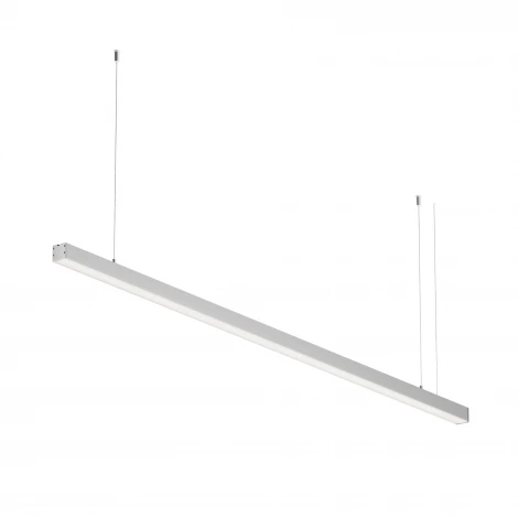 Подвесной светильник линейный светодиодный Maytoni Technical LL312005 3000K 35x35 серебро 1,5 м