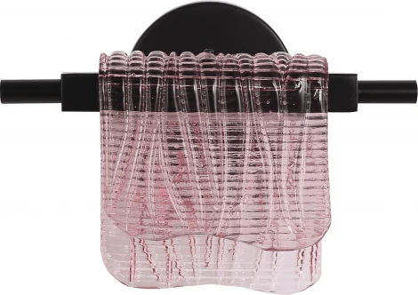 Настенный светильник ST Luce Voile SL6021.401.06 черный/розовый LED 1*6W 4000K (220V)