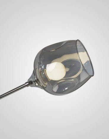 Потолочная люстра на штанге Мелодия Света SL1NP5698-4 BK+CR 000067866