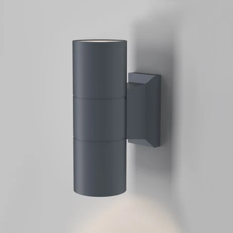 Настенный светильник уличный Maytoni Bowery O574WL-02GR (220V, IP54)