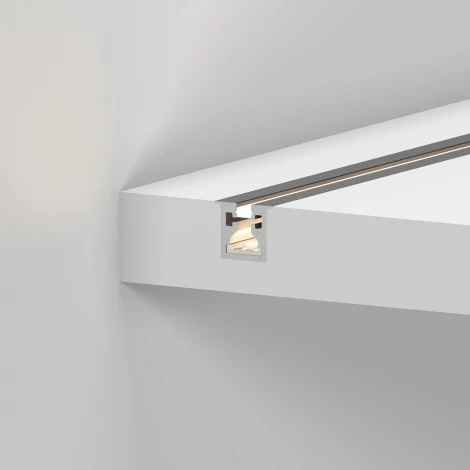 Профиль с экраном SL-MINI-3-H10-F12-2000 IRON GREY (Arlight, Алюминий+пластик) 055322