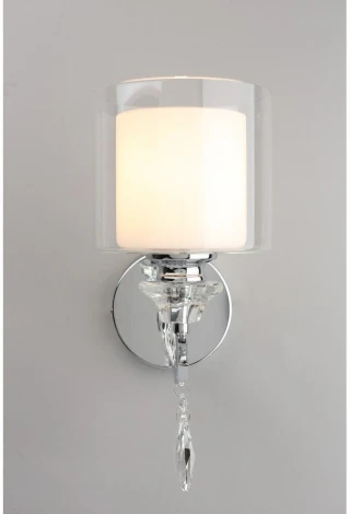 Бра Omnilux Bollate OML-70901-01 (220V, хрусталь, подвески)